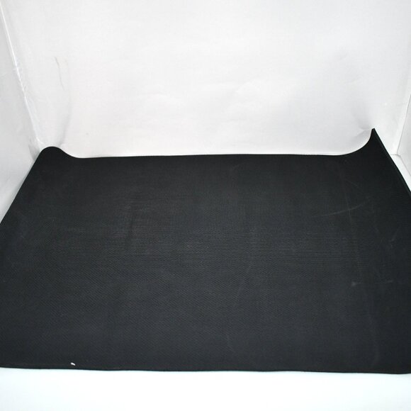 APROPHIC Spring Floral Bath Mat, Hydrangea Butterfly Bathroom Rug, Non-Slip, Abs - Picture 2 of 4